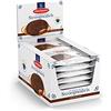 Daelmans Stroopwafels al Cioccolato Jumbo - 12 confezioni da 2 cialde incartate singolarmente, Autentico biscotto olandese con caramello burroso e vaniglia Bourbon senza additivi artificiali