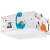 Dalber Lampada da soffitto per bambini Dinos Dinosaurs animali