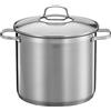 RÖSLE Elegance - Pentola per verdure/feste, in acciaio inox di alta qualità, per cucinare grandi quantità, 13 litri, in acciaio inox 18/10, scala interna, adatta a induzione, lavabile in lavastoviglie