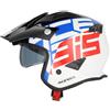 Acerbis CASCO JET ARIA GRAPHIC BIANCO/BLU/ROSSO XS
