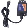 Akozon Strumento Diagnostico per Auto Lettore di Codici Auto per ELM327 PIC18F25K80 con Supporto CD Sostituzione di Tutti i Protocolli OBD2 per