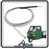 Piaggio TRASMISSIONE CAVO FILO GAS APE 703 BENZINA CON MANUBRIO ORIGINALE PIAGGIO
