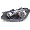 HCYZYU Fari Anteriori Per Golf 6 2011 2012 2013 2014 Gruppo Ottico Anteriore Auto Luce Anteriore Senza Lampadina Gruppo Fari Anteriori Auto(Sinistra)