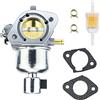 DKIIGAME Kit carburatore per Kawasaki FR651V FS651V FR691V FS691V 23 HP Gravely ZT 42 XL Motori 15004-0828 15004-7062 15004-0986 Carb con Guarnizioni