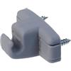 JWFBDB 51168174715 Clip di supporto for visiera parasole adatta for BMW Serie 5 E39 7 E38 740i 525i 528i 530i 540i X5 3.0i 4.4i Grigio