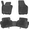 MOTOS Tappetini in gomma per auto adatto per SEAT Alhambra II 2010-2020 Migliorate il vostro comfort di viaggio con il tappetino antiscivolo per auto - tappetino per auto per tutte le stagioni, protez