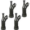 LifgWas 4 connettori candela per motori Honda GX, cappuccio candela di ricambio con resistenza per GX120 GX160 GX200 GX240 GX270 GX340 GX390, adatto a diversi codici OEM, incluso 30700-ZE1-000
