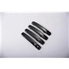 SHYYBD Coprimaniglia Esterna Per Portiera Auto Per Nissan Per Qashqai J10 2007-2013, Protezione Per Maniglia Esterna Laterale Portiera Maniglia Copri(Nero,2 pulsanti)