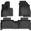 Ropaix Tappetino Auto Per Chery Per Jaecoo J7 2025-2023 Tappetino Bagagliaio Con Rivestimento Schienale TPE Impermeabile Auto A Gas E Ibride(3pcs sets GAS,LHD)