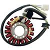 one by Camamoto cod. 77199645 statore 18 poli con pick-up a 2 cavi piastre magnete volano compatibile con Aprilia Leonardo 250 / Benelli Velvet 250 / Malaguti Madison s 250 / Yamaha Majesty 250