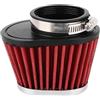 Yosoo Health Gear Filtro Aria Moto, Filtro Aspirazione Aria Moto, Accessorio Filtro Filtro Aria Motore Testa a Fungo Adatto per (51 MM)