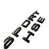 RNR Scritta Sport HSE nero lucido per Range Rover