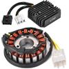 YWQJIOPM Magneto Statore Bobina Motore Regolatore Di Tensione Raddrizzatore Bobina Statore Moto SH PS 125 150 Per SH125 SH150 2005-2012 PS125 PS150 2006-2010