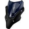 SAQIYEU Motocicletta Cupolino Compatibile con Yamaha per MT-07 2021-2024 per MT-07 Pure 2023-2024 Moto per Touring per Sport Parabrezza Parabrezza Visiera Deflettore(Dark Smoke)