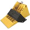Trupa Cuneo per camion, 6500 kg, 6,5 To, cuneo del freno, DIN 76051-E53, giallo + supporto nero