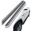 Wusecssy 2 pedane laterali per SUV per AUDI Q7 2016-2025 NerfBar Pedane in alluminio accessori (con staffe)