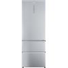 Haier 3D 70 Serie 5 Frigorifero Combinato a 3 Porte, 483 Litri, No Frost, Cassetti Direct Access, MyZone, Classe E, 70 x 67,5 x 200,6 cm (LxPxA), Gentle Silver - HTR5720ENMG