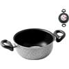 Home Salt N'Pepper Casseruola in Alluminio, Rivestimento Antiaderente, 16 cm