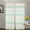 Caritex Tenda arredo Sardegna con Lacci Fondo Chiaro 140x290 cm W165 Acqua