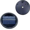 ZQX Solare Sostituzione Superiore - Set di 2 Pannello Solare luci Lampadina Parte di Ricambio, Ø 10.5 cm, per diverse lampade solari.