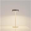 Palmina 901,lampade da tavolo senza fili,lampade da tavolo ricaricabili E Dimmerabile In Alluminio,abat jour senza fili 4400mah,Protezione IP54,luce da tavolo esterno/Interno/Khaki
