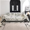 VanderHOME Coperta per divano in Ciniglia, Copridivano, Trapunta Multiuso, Coperta Foulard, Copriletto, Telo Copridivano, Coperta Decorativa per Divano 180 * 260cm- Nero