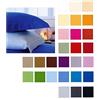 BM Completo Letto Singolo Lenzuola 1 Piazza Cotone 100% Colore Celeste