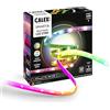CALEX Striscia LED Smart, 10m, RGBIC e CCT, Ritagliabile, WiFi App | Combina sfumature di colore fluide con luce bianca dimmerabile da 2700K a 6500K