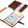 Lightwish Watercolor Sketchbook - Blocco da disegno, 100% cotone, 300 g/m²/63,5 kg, carta ad acquerello per artisti, adulti, studenti, 20 fogli, 23 x 18 cm, colore: Marrone