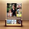 HOJKOUD Regalo Personalizzato, Lampada Personalizzata Con Foto, Regali Fidanzata, Regali Personalizzati Per Lui, Regalo Anniversario. (Stile 07)