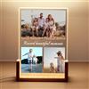 HOJKOUD Regalo Personalizzato, Lampada Personalizzata Con Foto, Regali Fidanzata, Regali Personalizzati Per Lui, Regalo Anniversario. (Stile 03)