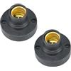 ShuoHui Adattatore per attacco lampada, convertitore - attacco E14, adattatore per lampada a LED, adattatore (2)