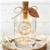 BBTO Regali in Denaro Luce LED Bottiglia con Scritta Bottiglia Decorativa Illuminata Bottiglia Salvadanai Regalo Confezione di Denaro(Corona Pesci Firmung)