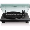 Lenco L-30BK Giradischi USB - giradischi con trasmissione a cinghia - 33