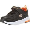Champion Ramp Up PU B PS Sneakers, Nero/Arancione (KK002), EU33 Bambini e Ragazzi