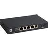 Level one Switch LevelOne GEU-0525 non gestito L1 5 porte Ethernet Ethernet 10/100/1000 Nero [LEV]