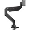 ONKRON Supporto monitor Onkron G130-B Braccio da scrivania Inclinabile/Girevole per 1 monitor gaming 17-57'' max 27kg Nero [G130-B]