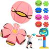 Generico Magic Ball,Palla Magica 2 in 1 con Luci LED,Forma Trasformabile per Giochi Attivi in Casa E all'Aperto,Palla Rimbalzante per Bambini E Famiglie (B1)