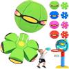 Generico Magic Ball,Palla Magica 2 in 1 con Luci LED,Forma Trasformabile per Giochi Attivi in Casa E all'Aperto,Palla Rimbalzante per Bambini E Famiglie (F1)