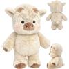 Generico Peluche di Cinghiale, Peluche Vitello, Vitello Che Corre, Morbido Peluchedi Adorabile Animale60cm, Giocattolo Bambola Da Collezione A Forma di Pecora, Per Uomini, Donne Bambini E Adolescenti