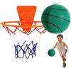 Generico Set Da Basket E Canestro Silenziosi | Basket Silenzioso Per Bambini | Con Cestello Regolabile, Morbido E Sicuro, Assorbe Efficacemente La ForzaD'impatto, Dribbling Silenzioso, Nessun Rumore