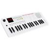 Classic Cantabile MINI-37 Keyboard - 37 Mini-tasti - Alimentazione via USB-C o batterie - 100 suoni e ritmi - USB-MIDI - Altoparlante e uscita cuffie - bianco-rosa