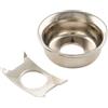 Musiclily Pro Tradizionale Stile Coppa Tele Piastra Ricevi Jack per Chitarra Fender Telecaster, Nickel