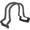 NiuLumea Correttore per archi per violino 4/4 3/4 1/2, raddrizzatore per principianti per migliorare la postura dell'arco, nero (11,3 x 8,5 x 5,1 cm)