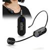 BORDEAG Microfonoz Archettoz Wirelessz,Microfono Ad Archetto Wireless,Microfono Wireless Ad Archetto,Microfono Archetto Ricambio Per Riunioni Ed Eventi,Durata Della Batteria Da 6 A 8 Ore,Portata 50M