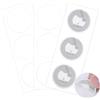 Lusofie NFC Tag NFC NTAG215 - Etichette adesive NFC programmabili con retro adesivo, compatibili con Tagmo NFC Enabled Mobile (25 mm/1 pollici)