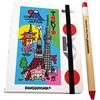 DONSOUVENIR TACCUINO TOKYO GIAPPONE. TACCUINO CON PENNA