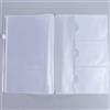 Generic Borsa in PVC con cerniera per notebook da viaggiatore, porta carte di credito, organizer per diario di cancelleria, organizer (210 x 140 mm)