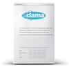 e-dama 100 Fogli Adesivi Stampabili A3 (297 x 420 mm), Carta Fotografica Adesiva Opaca per Stampa Inkjet, Bianco