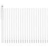 PATIKIL 20Pcs Ricambi Penne Gel Cancellabili 1mm Inchiostro Bianco | per Cucire Trapunte Pianificatore Scrittura, per Inchiostro Scomparsa Tessuto, Penne Termocancellabili, Penna Marcatori